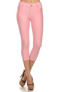 Light Pink Capri Pants