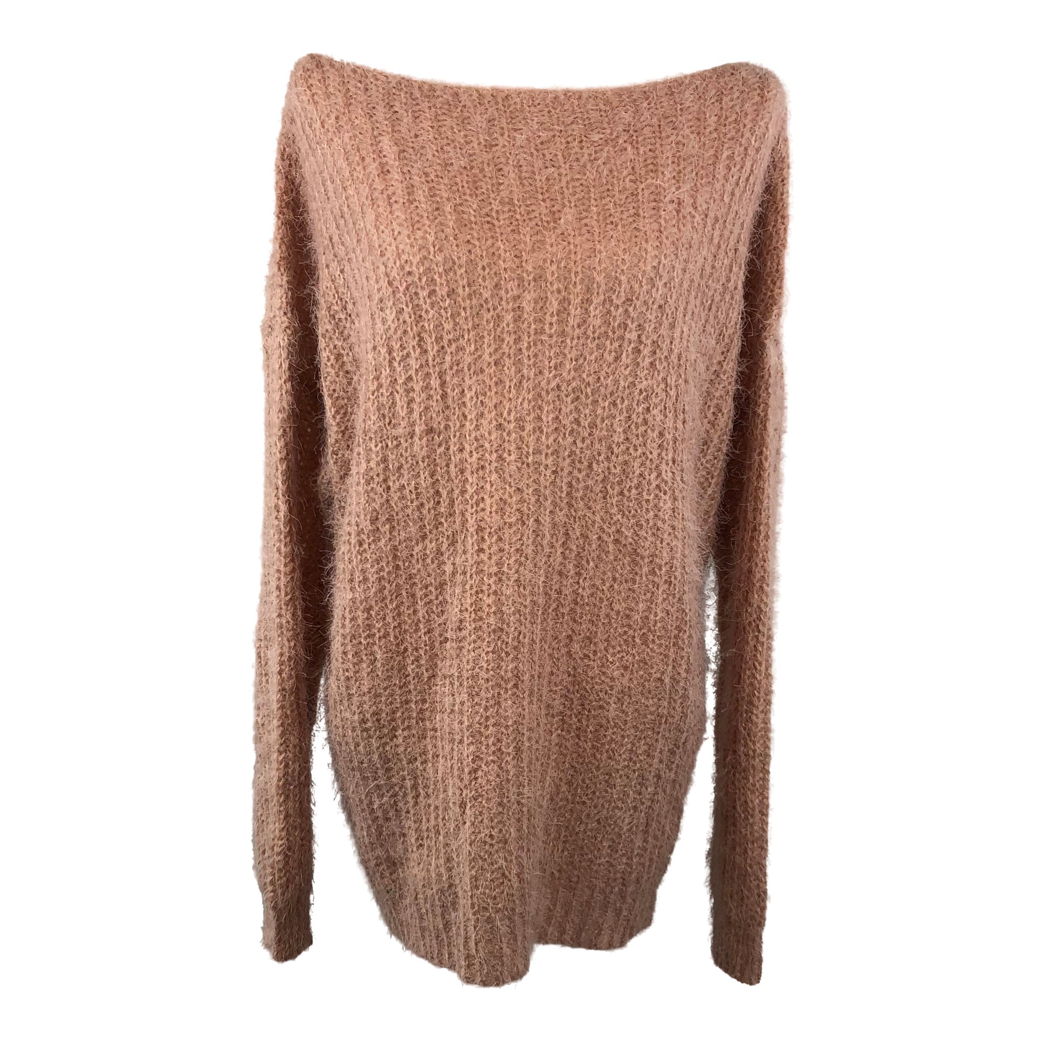 MOHAIR SOFT LOOSE FIT SWEATER TUNIC